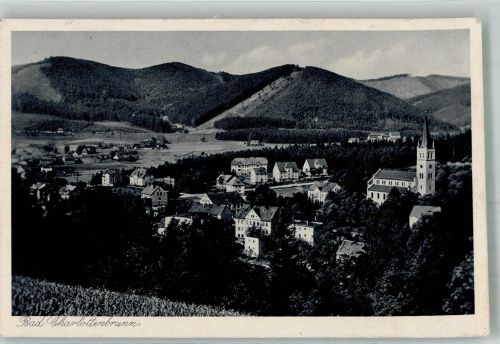 Bad Charlottenbrunn Jedlina-Zdroj Foto AK