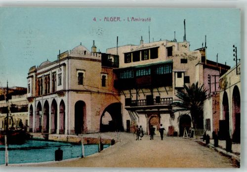 Alger Algier 1928 Foto AK L´Amiraité