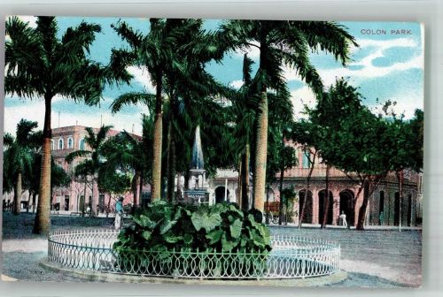 Havanna La Habana 1911 Foto AK Colon Park
