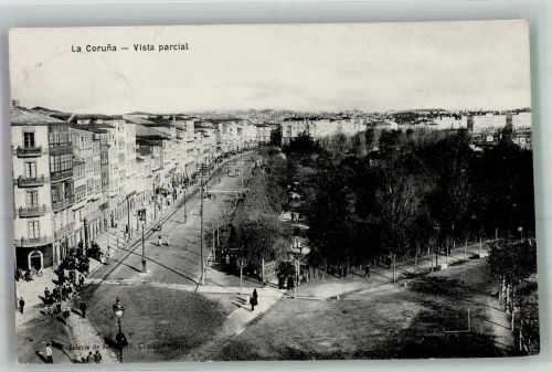 La Coruna 1909 Foto AK