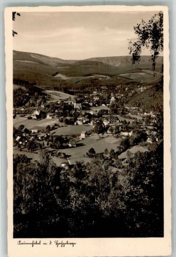 Krummhübel Karpacz Foto AK Riesengebirge
