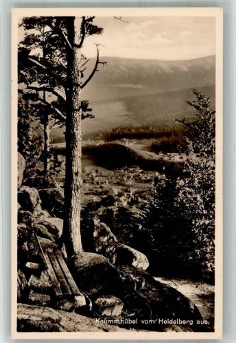 Krummhübel Karpacz 1937 Foto AK Riesengebirge