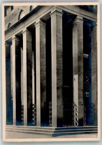 Königsberg Kaliningrad 1940 Foto AK Denkmal Kant am Dom