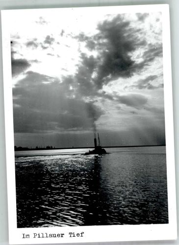 Baltijsk Pillau Foto AK Im Pillauer Tief U-Boot
