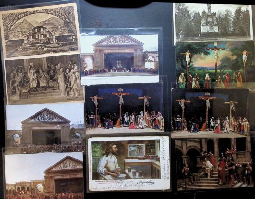 82487 W8103 Oberammergau Lot mit 22 AK Passionsspiele Kofel etc.