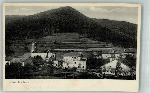 54540 Raon-les-Leau 1916 Foto AK Feldpost WK I Nr. 125 Zensur Masch.Gew.Komp.