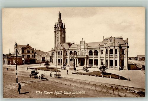 East London Foto AK Rathaus