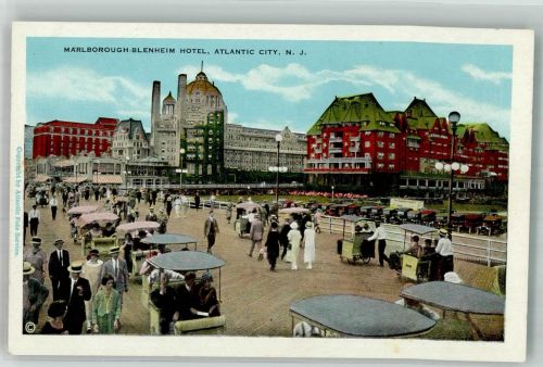 Atlantic City Foto AK Marlborough Blenheim Hotel