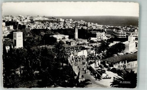 Tanger Tangiers 1955 Foto AK Kirche