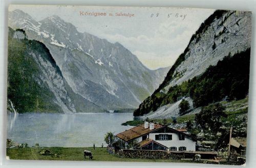 83471 W8240 St. Bartholomä 1908 - Königssee Saletalpe