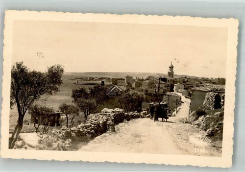 Krk 1936 Foto AK Ort handschriftlich