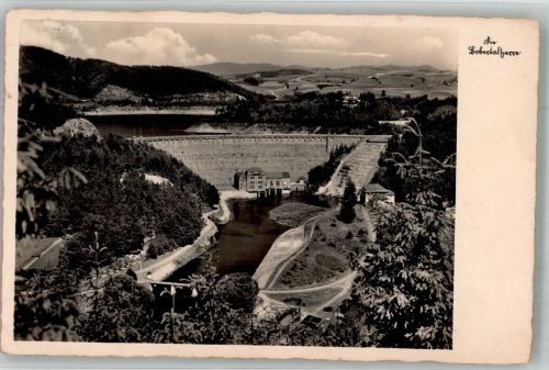 Mauer Pilchowice 1938 Foto AK landpost Bobertalsperre