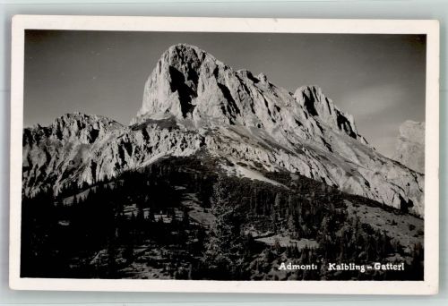 8911 Admont 1942 Foto AK Kalbing-Gatterl