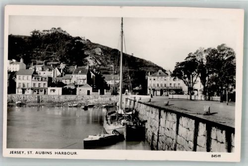 Jersey Foto AK Hafen St. Aubins
