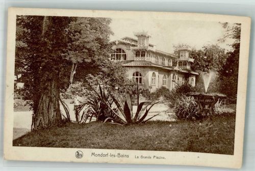 Mondorf-les-Bains 1931 Foto AK La Grand Piscine
