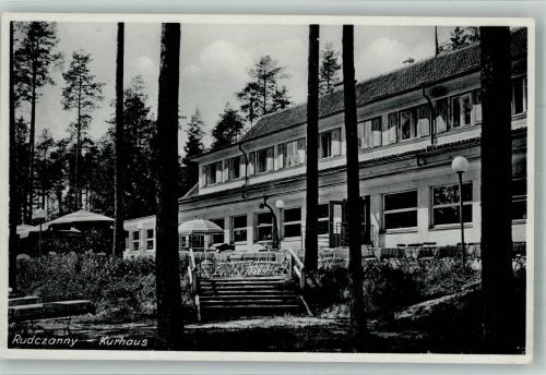 Niedersee Ruciane-Nida 1934 Foto AK Kurhaus