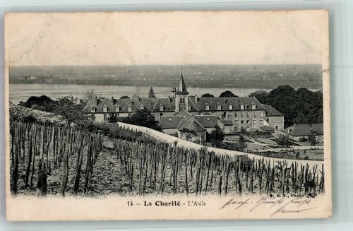 58400 La Charite-sur-Loire Foto AK Krankenhaus