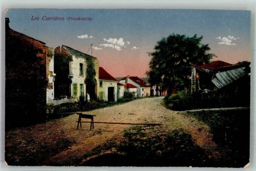 78420 Carrieres-sur-Seine 1916 Foto AK Feldpost WK I Res.Inf.Rgt. 247