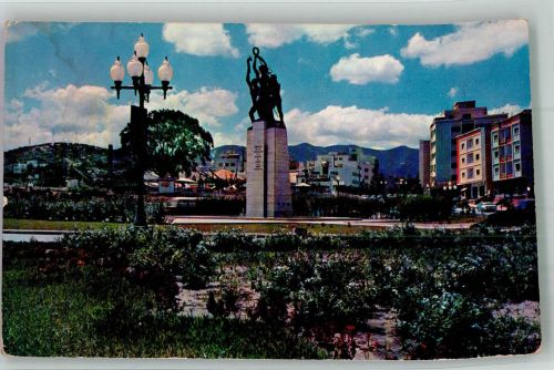 Caracas Foto AK Denkmal Simbol de la Nacionalidad