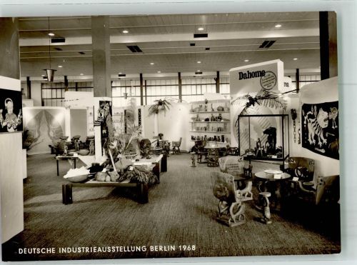 W1000 Berlin Mitte Industrie Ausstellung Gewerbeausstellung 1968 Sonderstempel