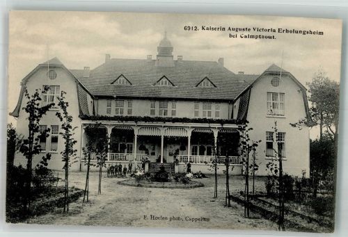Kalmthout Foto AK Pension Erholungsheim Kaiserin Auguste Victoria