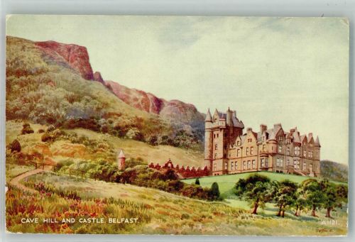 Belfast Künstlerkarte Schloss Cave Hill