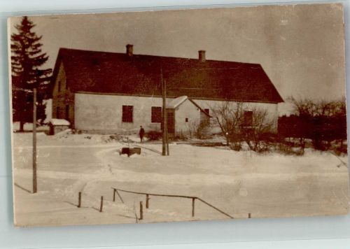 Libau Liepaja 1917 Winter Ort handschriftlich WK I Dünastellung
