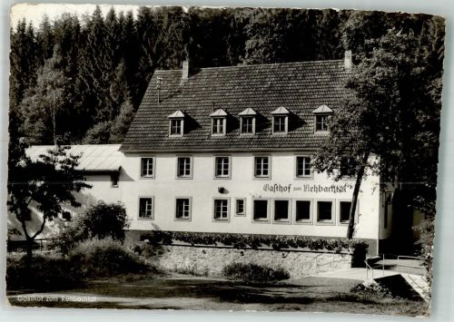 95356 W8651 Grafengehaig Foto AK Gasthof zum Rehbachtal Großrehmühle