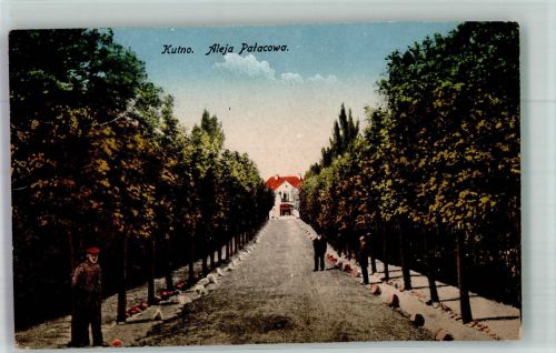 Kutno 1939 Foto AK Feldpost WK II Aleja Patacowa