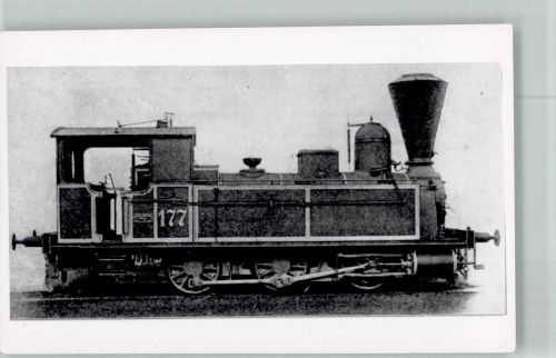 Lok 177 Kaiserin Elisabeth Westbahn Österr. Staatsbahn Dampflokomotive