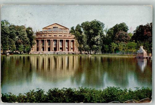 W7000 Stuttgart Neues Kgl. Hoftheater Novitas Nr. 1505 Farben Fotos 1913