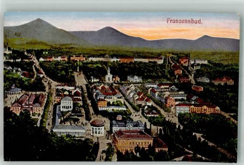 Frantiskovy Lazne Franzensbad Foto AK