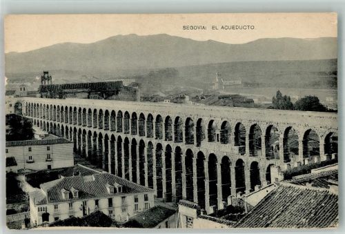 Segovia Foto AK Aquädukt
