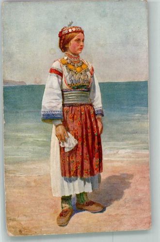 Typen de penples austro-hongrois Serie XXVII-6 Trachten Ungarn Künstlerkarte