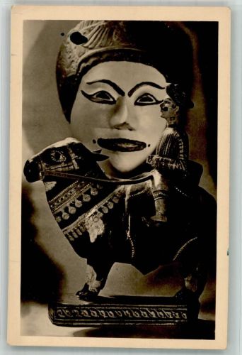 Jakarta Batavia Gebrauchsspuren Javanische Maske Zebureiter Ausstellung Spielzeugmuseum Sonneberg