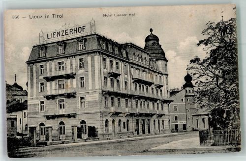 9900 Lienz 1928 Foto AK Hotel Lienzer Hif