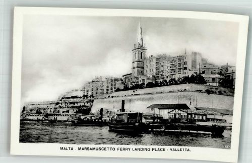 Valletta Gebrauchsspuren Fähre Hafen