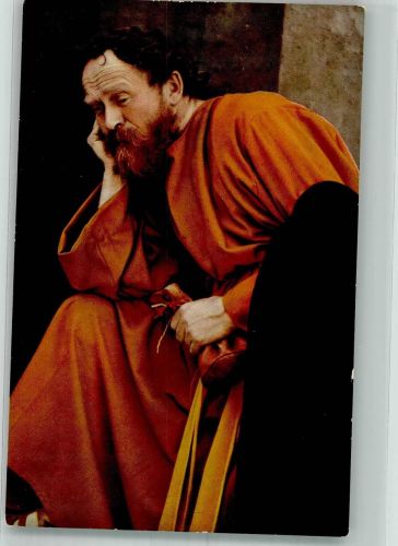 W8103 Oberammergau Judas Gido Mayr Passionsspiel 1922 Uvachrom 4799 Farben Fotos