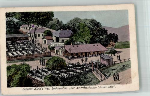 1130 Wien 13. Bezirk, Hietzing Gebrauchsspuren Gasthaus zur amerikanischen Windmühle