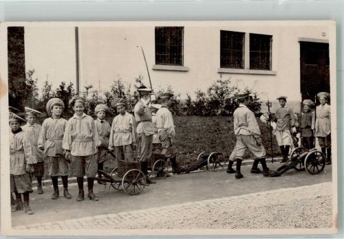 Uniform m. Tellermützen Fahrbare Geschütze Schützenverein