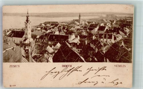 Zemun Semlin 1900 Foto AK