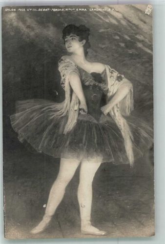 Salon de Paris 1902 Madame Emma Sandrini Ballett 1902