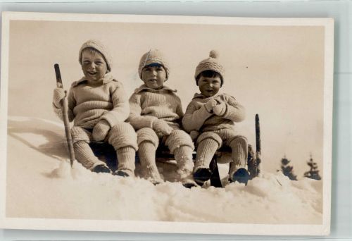 Kinder Schlitten Wintersport