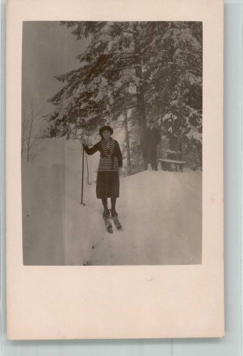 Frau Skiwandern Wintersport
