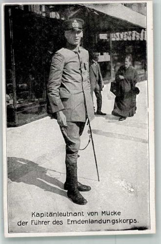 Kapitänleutnant von Mücke Verlag Imberg & Lefson K 261 Marine WK I