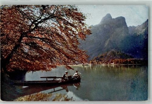 W8240 Berchtesgaden Am Königsee Novitas Nr. 1330 Farben Fotos 1913