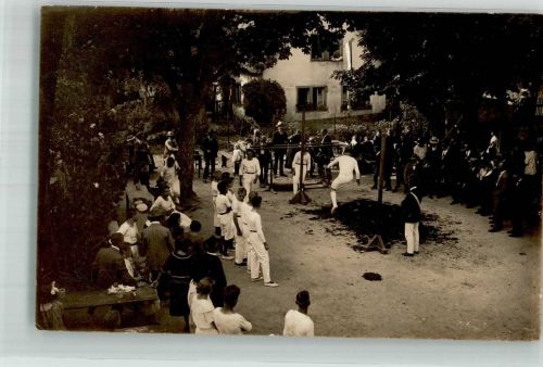 67593 W6525 Bermersheim b Worms Privatfoto AK Turnerfest Turner Ort handschriftlich