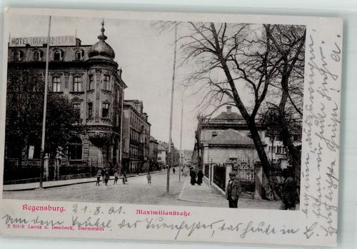 93047 W8400 Regensburg 1901 - Maximilianstrasse Hotel Maximilian