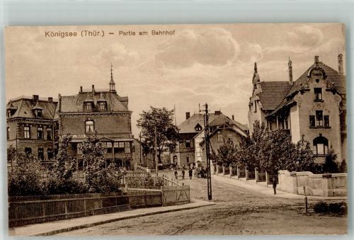 07426 O6824 Königsee 1916 - Beim Bahnhof