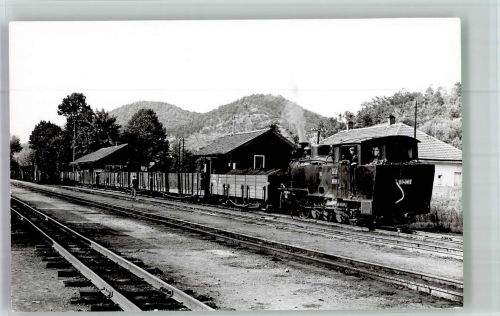 Zajecar 1967 - Bahnhof Eisenbahn Güterzug Ort handschriftlich Metovnica